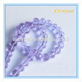 round crystal glass beads crystal glass wedding decore